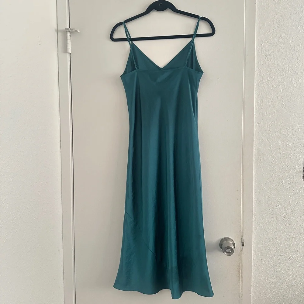 Wilfred by Aritzia  Only Slip Satin Midi Dress - Picture 3 of 3